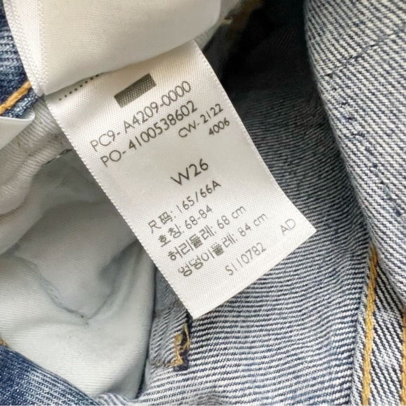 Levi’s x AMBUSH Baggy Jeans Medium Indigo Unisex Size 26x31 Gender Neutral NEW - Picture 14 of 15